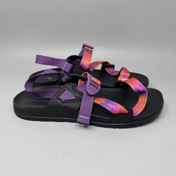 Chaco Shoes - Chaco Women's Lowdown Slide Sandal Faded Orange Purple Size 10